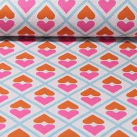 Jacquard Jersey "ASS" Beige Rosa