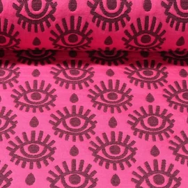 Jacquard Jersey "Look Stepper" Pink