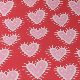 Jacquard Jersey "Mood" Rot