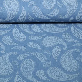 Jeans B-Trendy Paisley Jacquard Hellblau