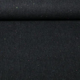Jeans B-Trendy Sprenkel Multicolor Schwarz