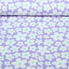 Jersey Blüten Flieder