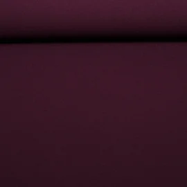 Jersey Twill Uni Aubergine