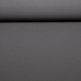 Jersey Twill Uni Dunkelgrau