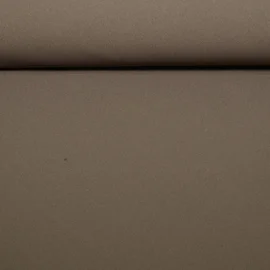 Jersey Twill Uni Graubraun