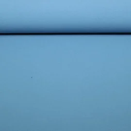 Jersey Twill Uni Helles Jeansblau