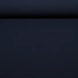 Jersey Twill Uni Marineblau