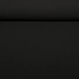 Jersey Twill Uni Schwarz