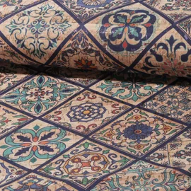 Kork bedruckt Azulejos