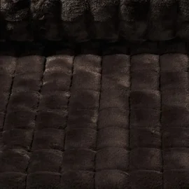 Kunstfell Karo Braun