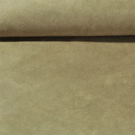 Kunstleder "Be Real" mit recyceltem Leder Olive