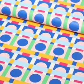 Kunstleder "GeoDots"