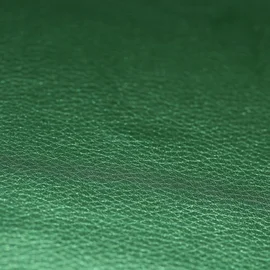 Kunstleder Glänzend Genarbt Tannengrün - 140x50 cm gerollt