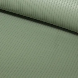 Kunstleder Plissee grün