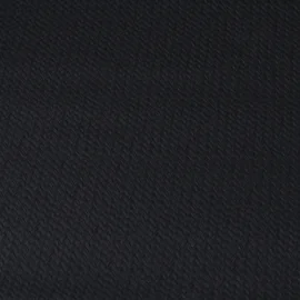Kunstleder Strickoptik Schwarz 	