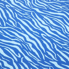 Kunstleder "Zebra" Blue