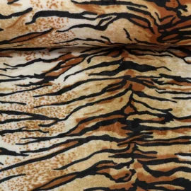 Kuschelfleece Doubleface Tiger