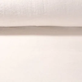 Kuschelfleece Uni Ecru