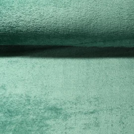 Kuschelfleece Uni Grün