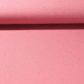 Kuschelsweat Konfetti Pünktchen Altrosa