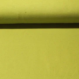 Kuschelsweat Konfetti Pünktchen Hellgrün