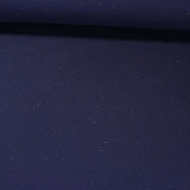 Kuschelsweat Konfetti Pünktchen Marine