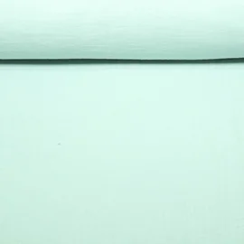 Leichter Baumwoll-Musselin Extrabreit 280cm Uni Mint  