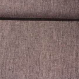 Leinen "Hope" Braun Melange