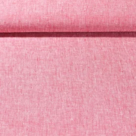 Leinen "Hope" Rot Melange