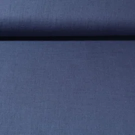  Leinenstoff "Lucy" Jeansblau 