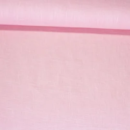 Leinenstoff "Lucy" Rosa