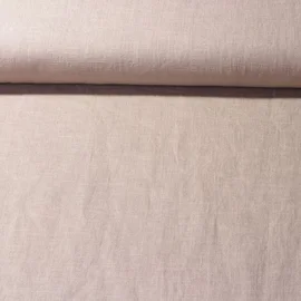 Leinenstoff "Lucy" Taupe