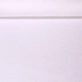 Leinenstoff "Lucy" Weiß