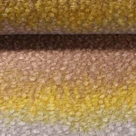 Mantelstoff - Boucle Farbverlauf Gelb