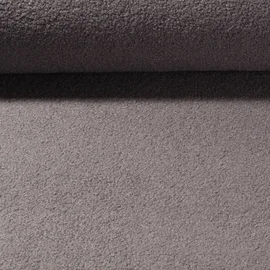 Mantelstoff Bouclé Grau