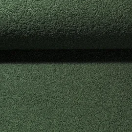 Mantelstoff Boucle Grün