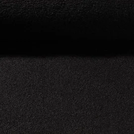 Mantelstoff Bouclé Schwarz