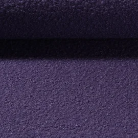 Mantelstoff Bouclé Uni Violett
