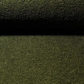Mantelstoff Boucle Waldgrün
