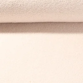 Mantelstoff Bouclé Wollweiß