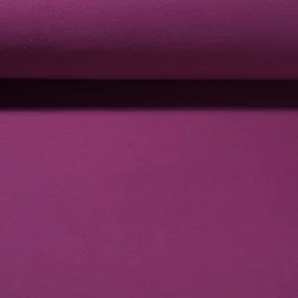 Mantelstoff Wool Touch Uni Fuchsia