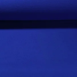 Mantelstoff Wool Touch Uni Königsblau