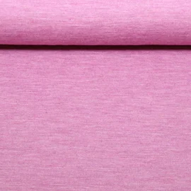Merino Strickjersey Mulesingfrei Pink Melange