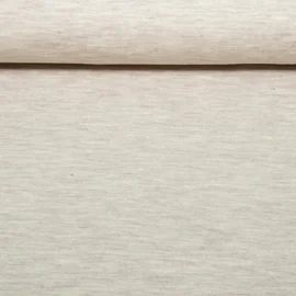 Merino Strickjersey Mulesingfrei Sand Melange