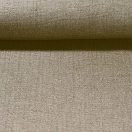Musselin vierlagig Khaki