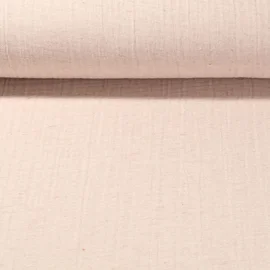 Musselin vierlagig Wollweiß