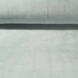 Nickistoff Velours Uni Dusty Mint