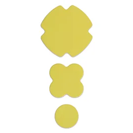 PRYM Rub-on Patch STRETCH 3 Stück Gelb