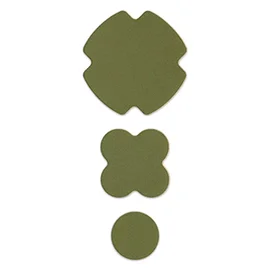 PRYM Rub-on Patch STRETCH 3 Stück Oliv