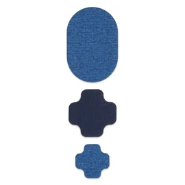 PRYM Rub-on Patch STRETCH Design 3 Stück Jeans